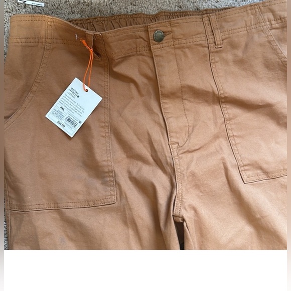 Knox rose women’s plus size xxl relaxed fit straight leg elastic waist pant NWT - Picture 4 of 6